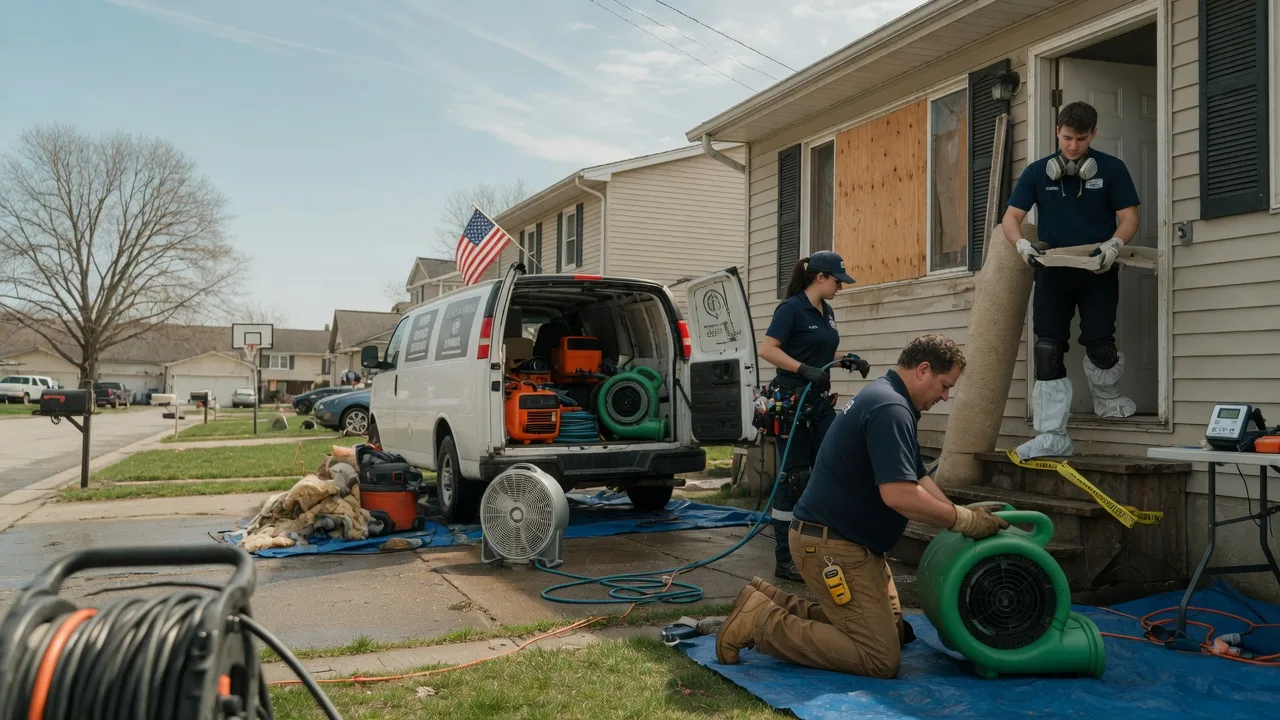 Water Damage Restoration in Arcadia, KS near me